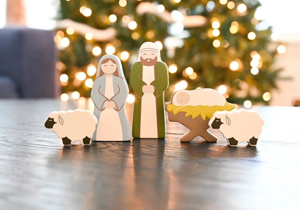 Lost Sheep Nativity Set
