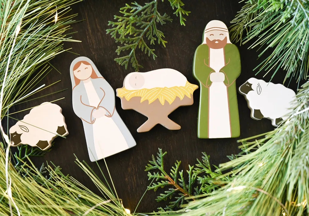 Lost Sheep Nativity Set